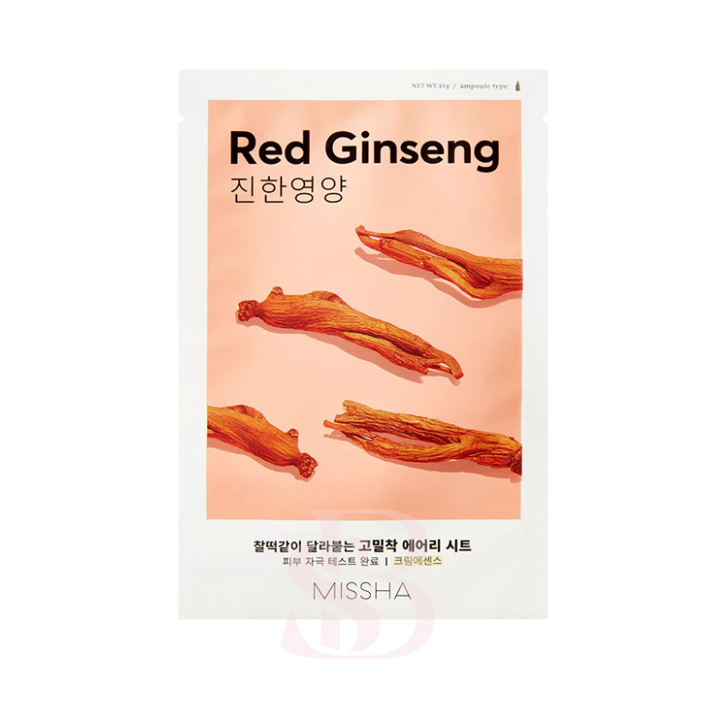 {MISSHA} - Airy Fit Sheet Mask Ginseng