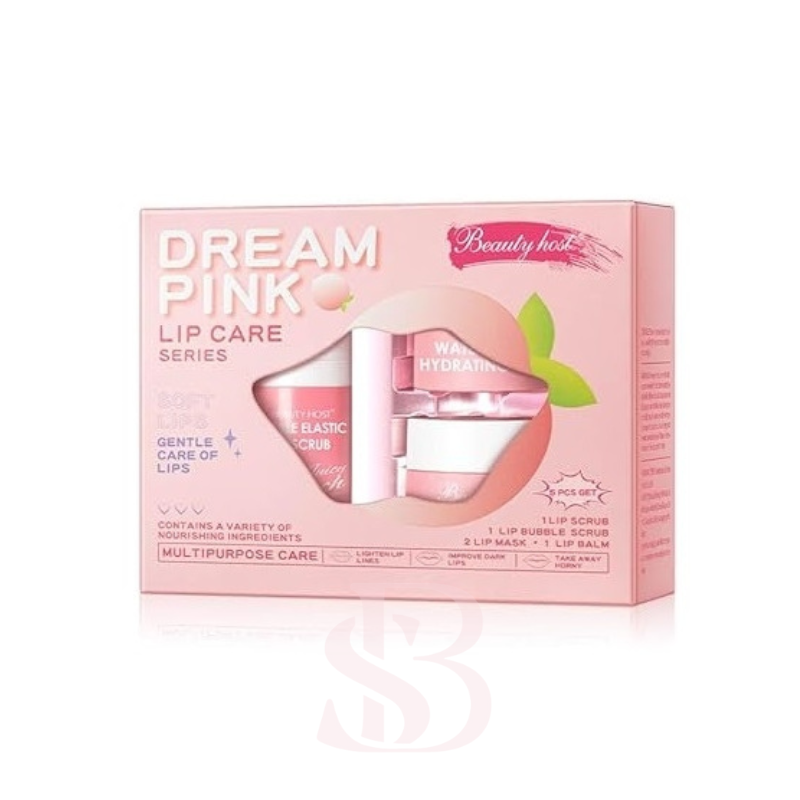 {Beauty Host} - Coffret Soins des Lèvres Dream Pink