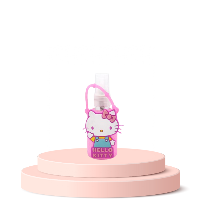 {Hello Kitty} - Soin Capillaire , 2 en 1, Spray Démêlant Cheveux, Sans Rinçage