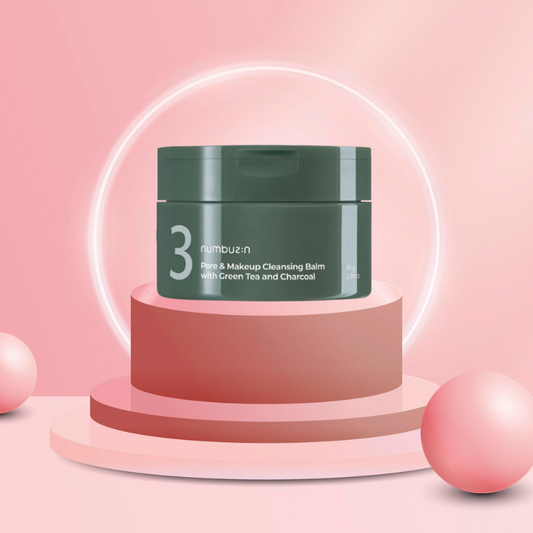 {Numbuzin} - No.3 Pore & Makeup Cleansing Balm With Green Tea And Charcoal