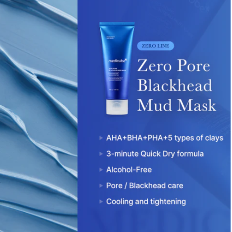 {Medicube} - Zero Pore Blackhead Mud Mask