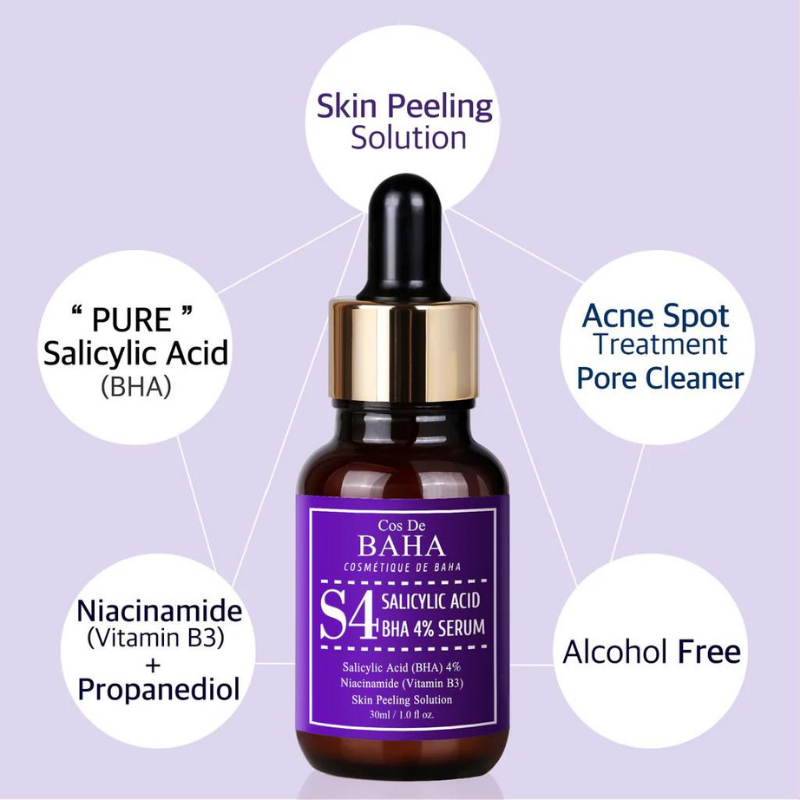 {Cos De BAHA} - S4 Salicylic Acid BHA 4% Serum