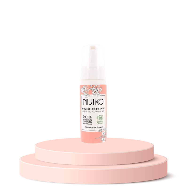 {Nijiko} - Mousse de Douche Bio à la Fleur de Cerisier