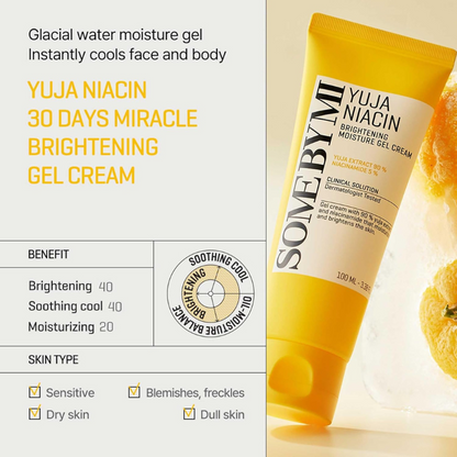 {SOME BY MI} - Yuja Niacin Brightening Moisture Gel Cream