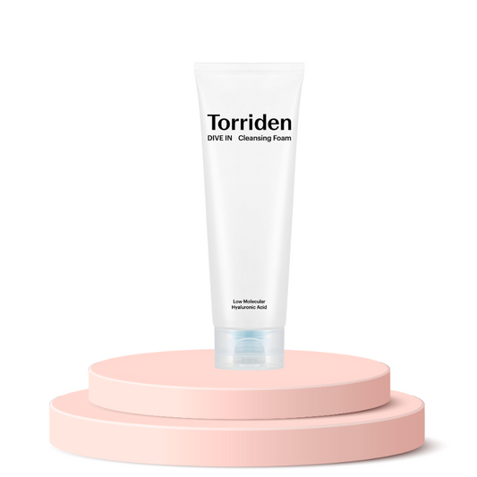 {Torriden} - DIVE-IN Mousse nettoyante à l'acide hyaluronique de faible poids moléculaire