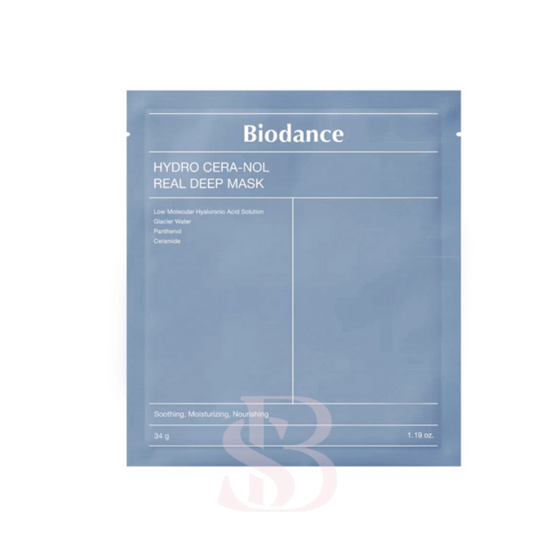 {Biodance} - Hydro Cera-nol Real Deep Mask - Boite de 4 masques