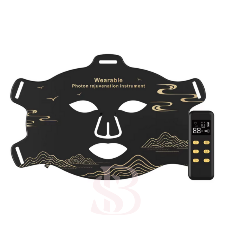 Masque de thérapie LED silicone flexible