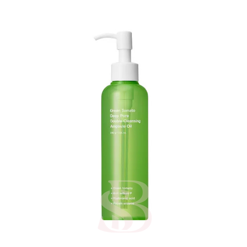 {SUNGBOON EDITOR} - Green Tomato Deep Pore Double Cleansing Ampoule Oil