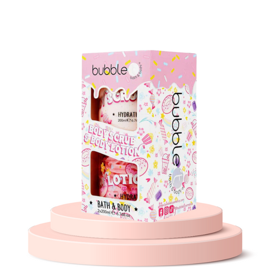 {Bubble T} - Sweetea Body Scrub & Body Lotion Cadeau