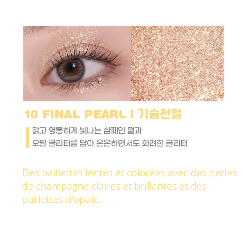 {Colorgram} -Milk Bling Shadow [#10 Final Pearl]